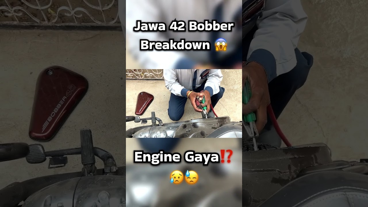 Jawa Bobber Hue Khrab 😭 | Breakdown | Battery Down | Engine Issue 