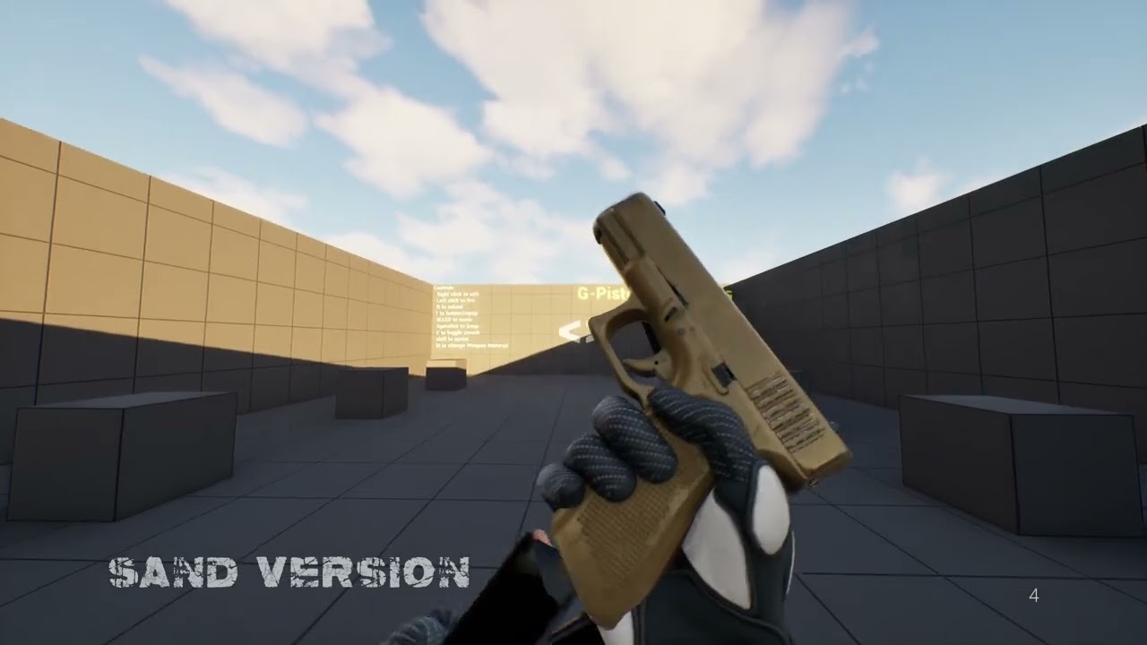 G-Pistol FPS Animations