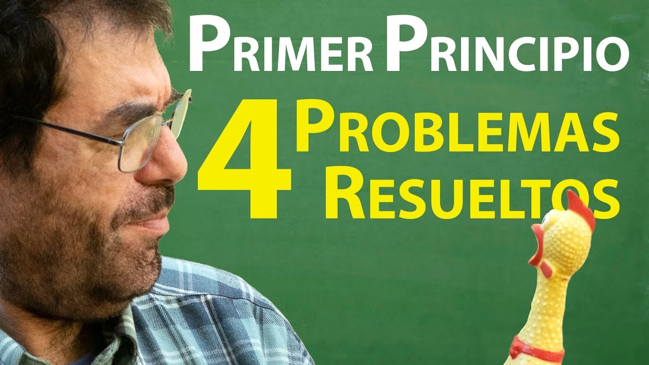 Primer principio: 4 Problemas resueltos | Biofísica CBC | Física En Segundos (por Aníbal)