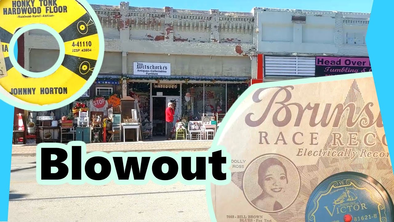 Blowout day hunting for Northern Soul, Rockabilly and Country 50s and 60s vinyl records