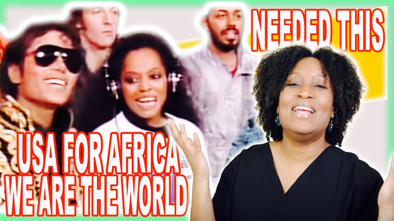 USA FOR AFRICA - WE ARE THE WORLD | REACTION | I GOT EMOTIONAL