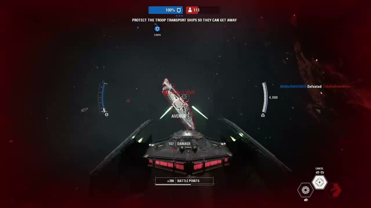 Star Wars Battlefront 2: Kylo Ren's TIE Silencer Killstreak