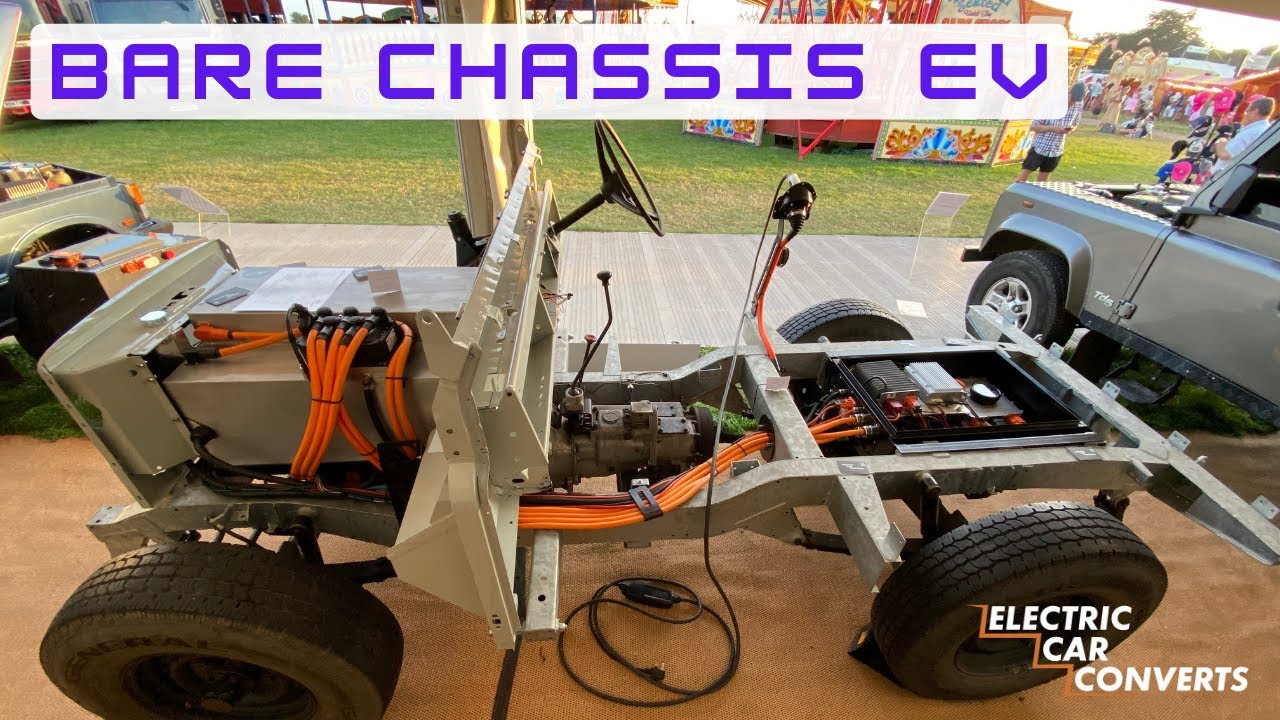 The Bare Chassis EV Land Rover That We Showed at Goodwood Revival!
