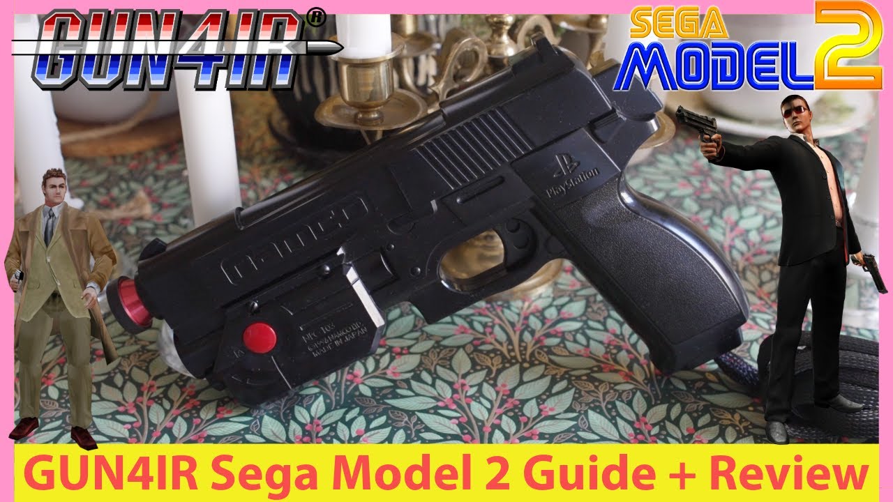 GUN4IR and Sega Model 2 Arcade! The Best Arcade Light Gun for Emulation