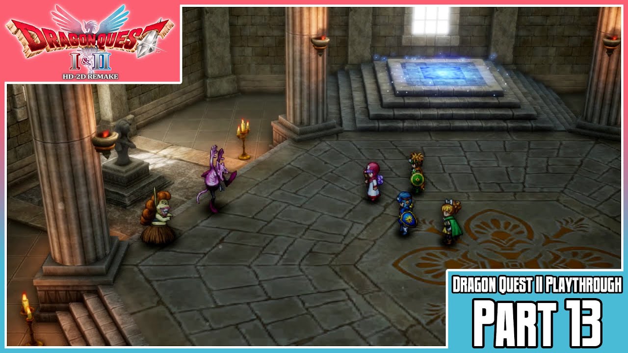 Dragon Quest I & II HD-2D Remake | DQ2 Playthrough | Part 13: Mermaids & Mightly Battles