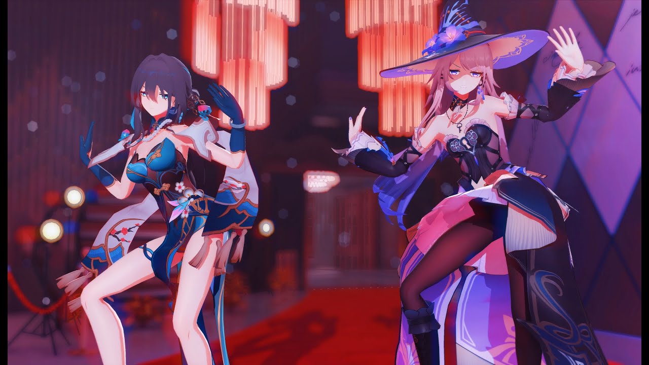 Honkai：Star Rail MMD｜BAAM｜The Herta × Ruan Mei #TheHerta #MadamHerta #RuanMei #StarRail #MMD
