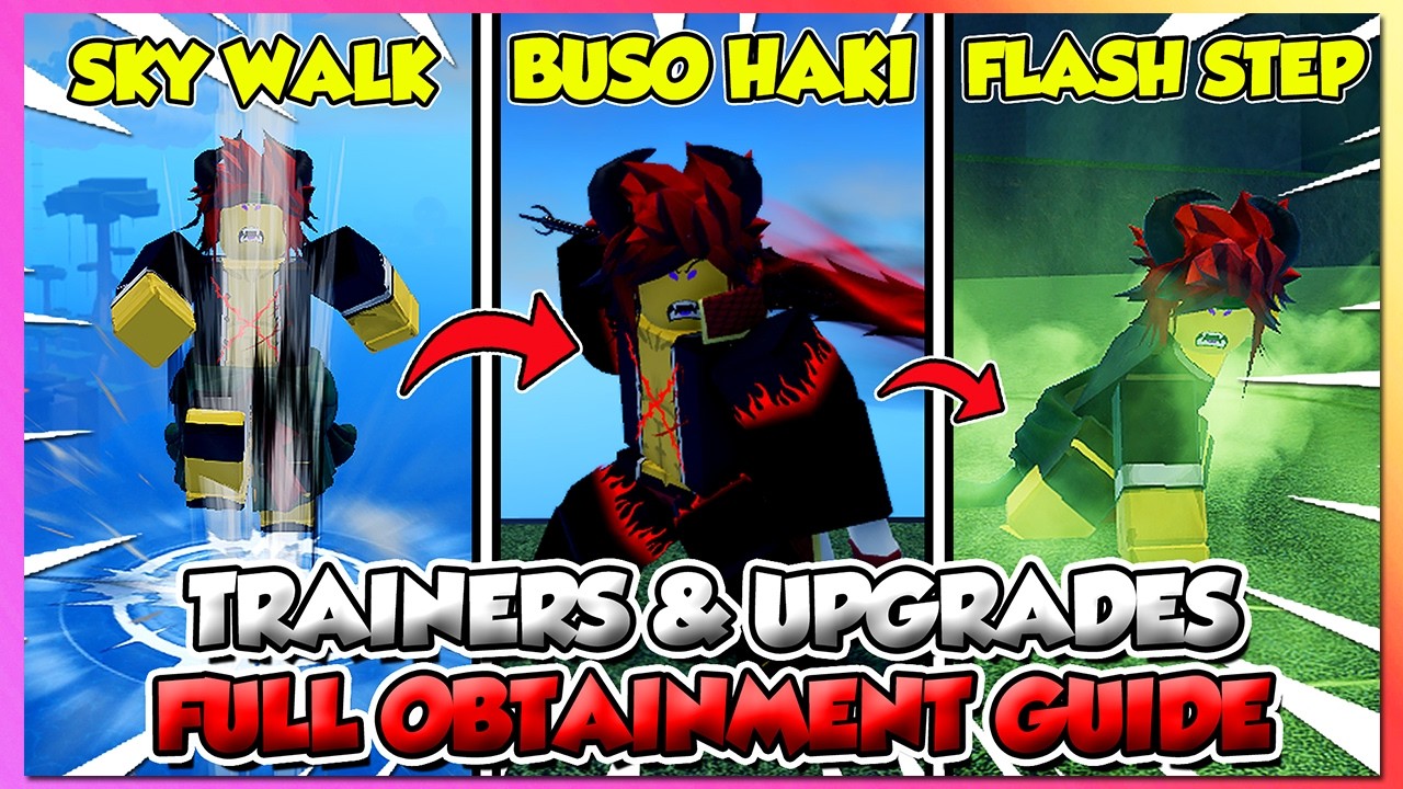 Haze Seas How To Get (Buso Haki, Observation Haki, Sky Walk, Flashstep) Fast + Full Guide!