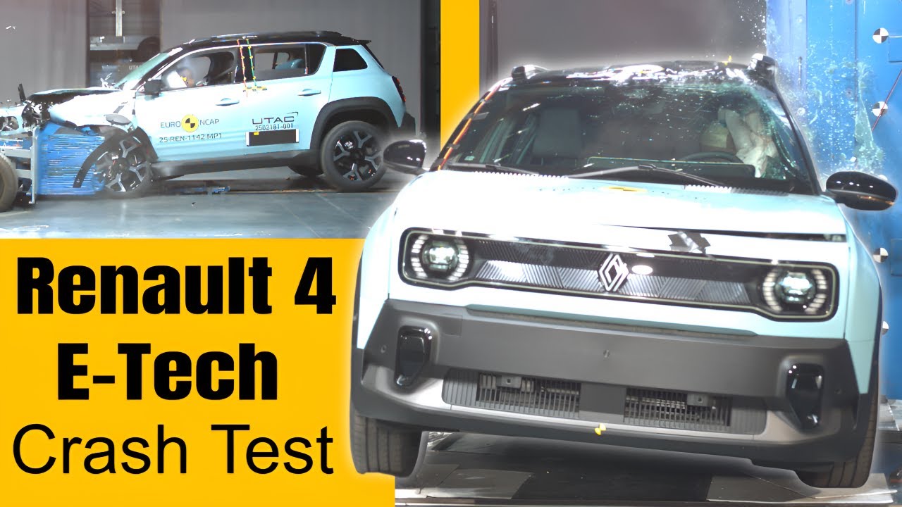 Renault 4 E Tech Safety Test Results Better Than You Think