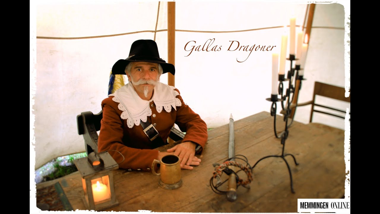 Wallenstein in Memmingen: ein Besuch bei der Gruppe Gallas Dragoner