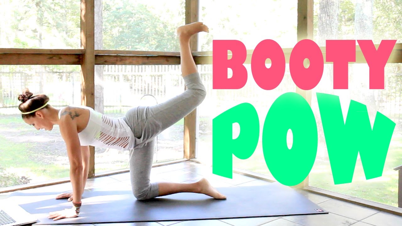 BOOTY POW!! Butt Glutes Workout - Work It Out Wednesday - BEXLIFE