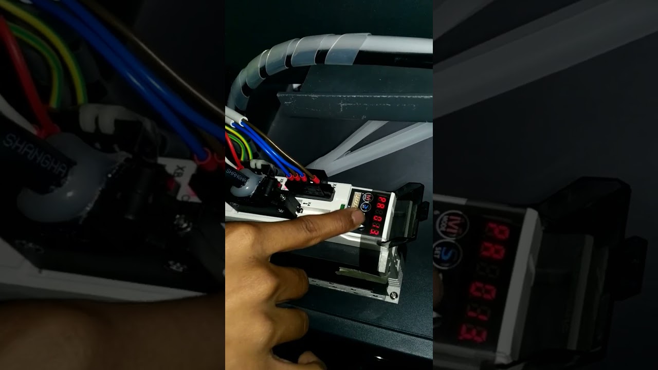 Cara setting parameter servo motor panasonic