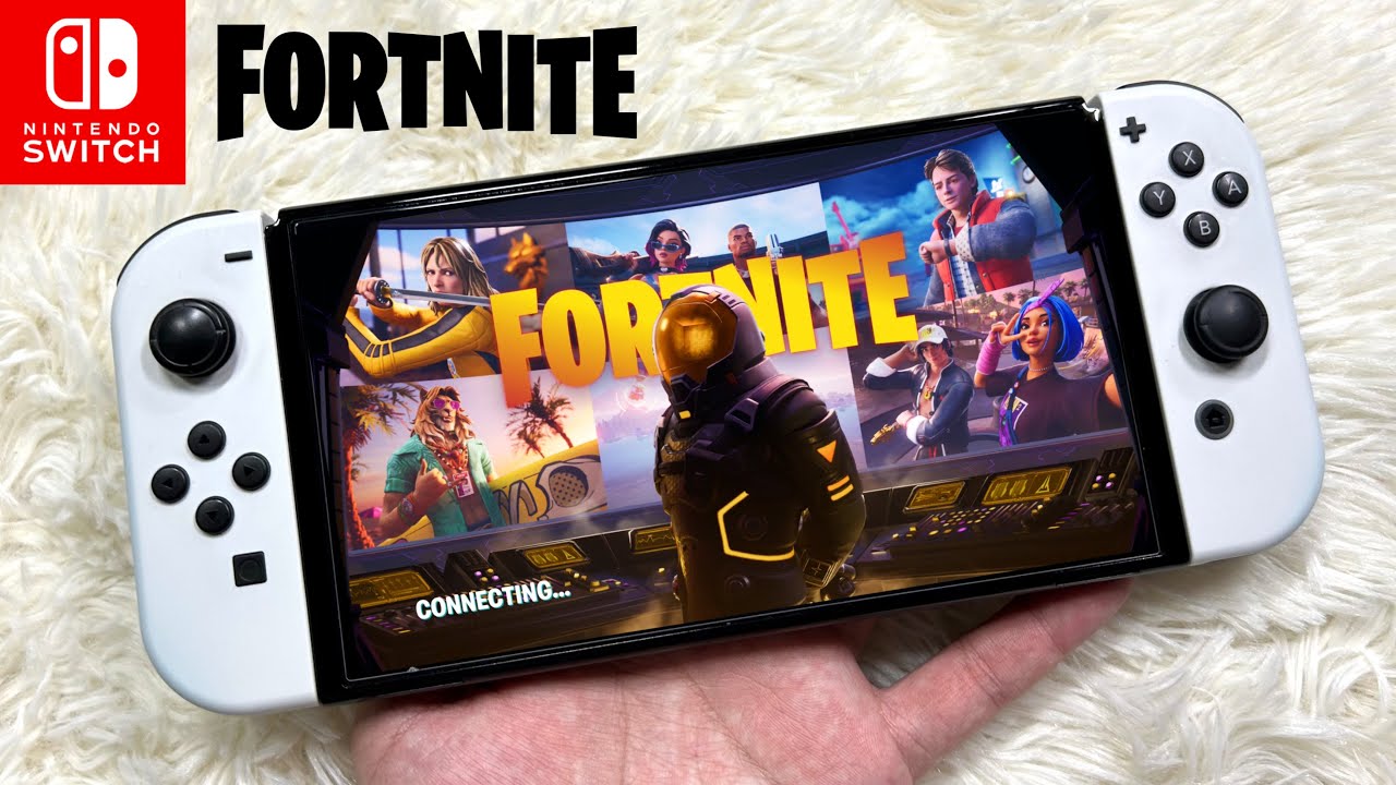 Fortnite CHAPTER 7 on Nintendo Switch OLED EP303