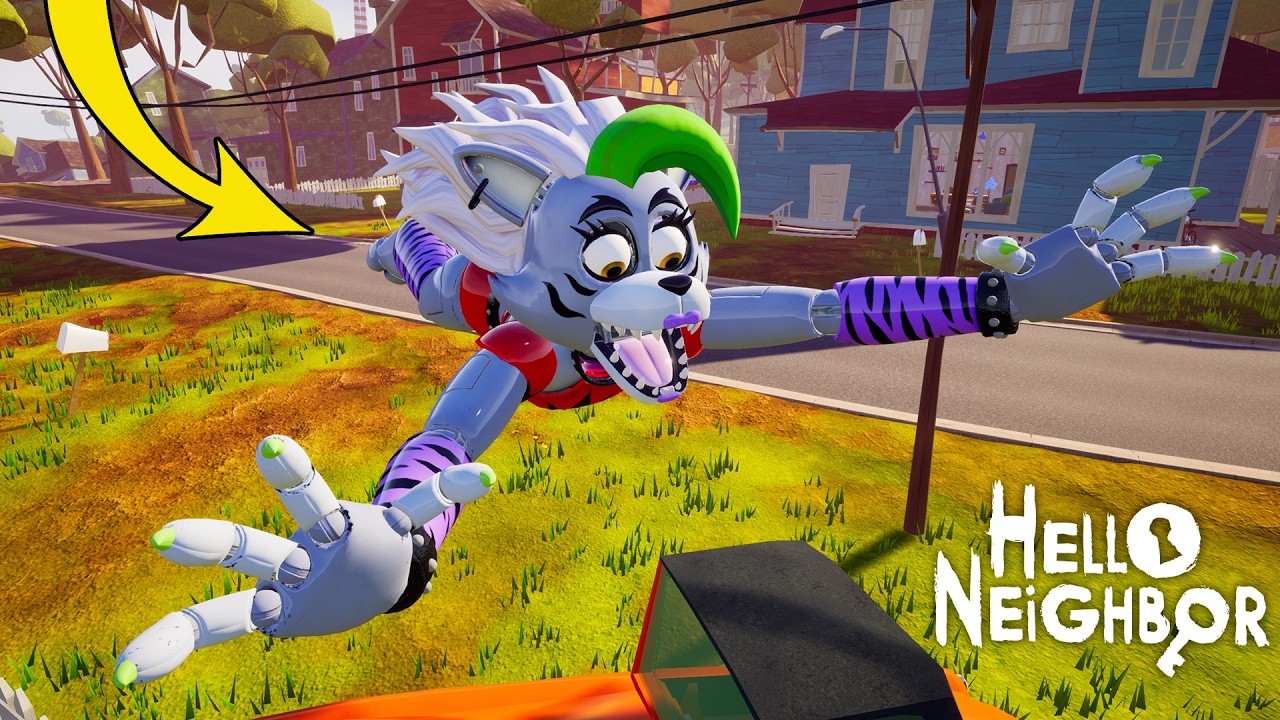 Crazy Roxanne Wolf in Hello Neighbor!