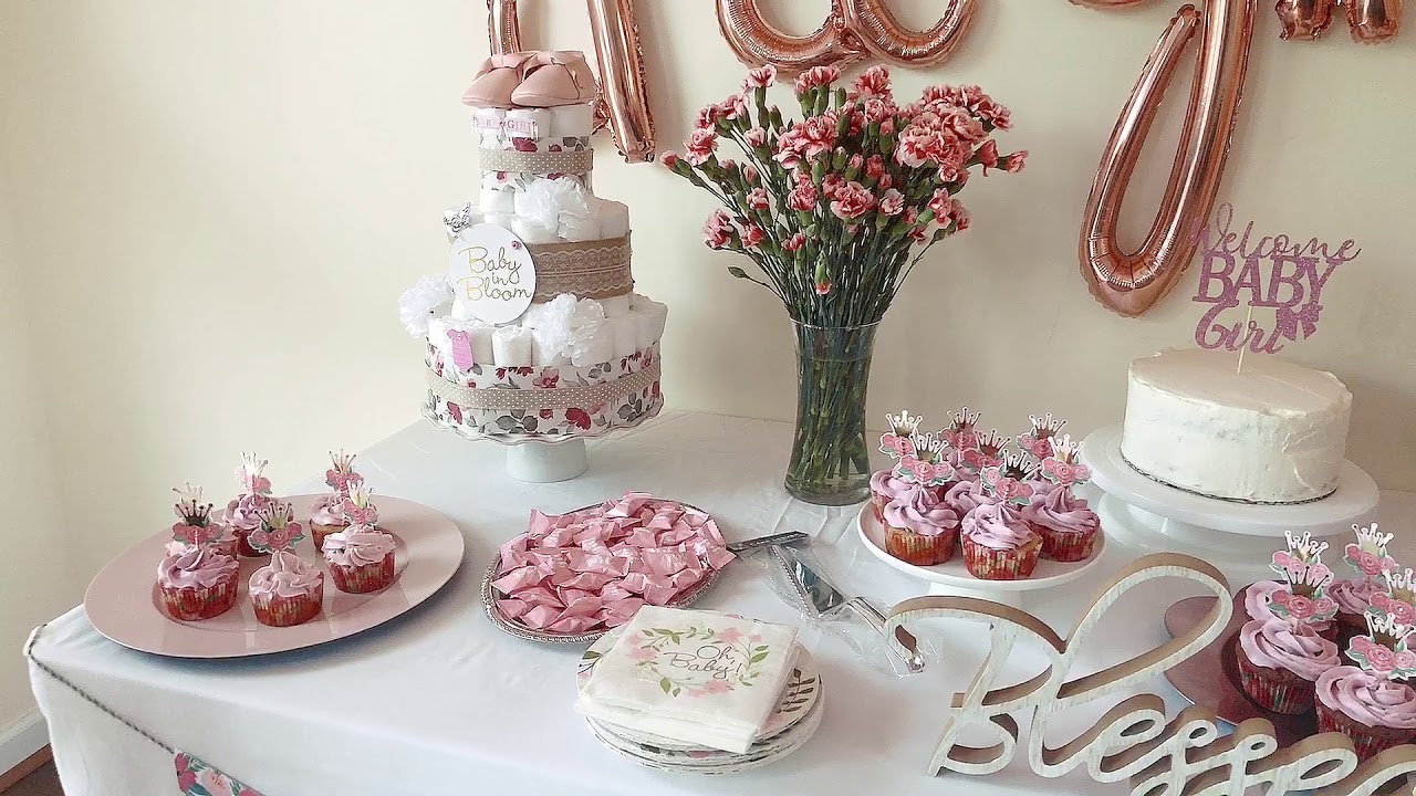 Baby shower “Baby in Bloom 🌸🌸 , May 17th 2020