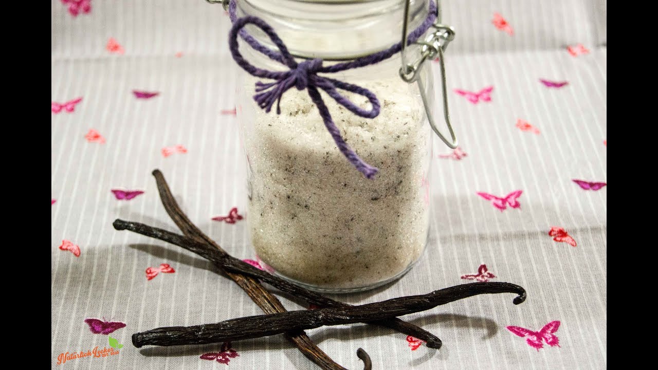 Vanillezucker selber machen -- Rezept und Anleitung