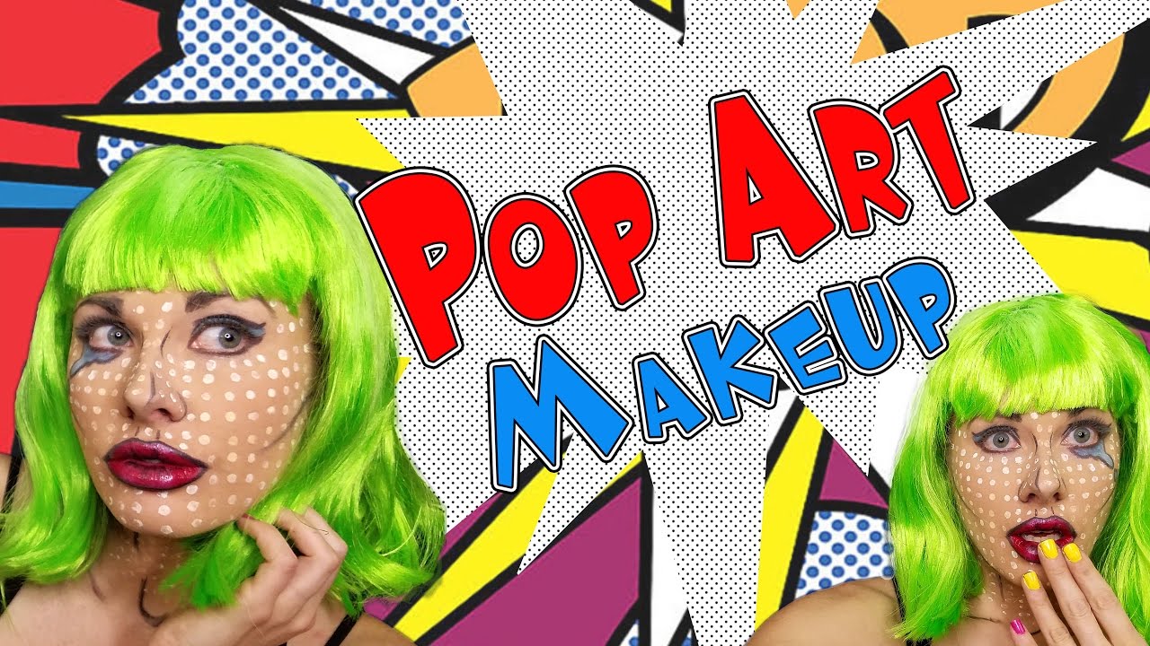 Pop Art  Easy Comic Book Makeup Tutorial