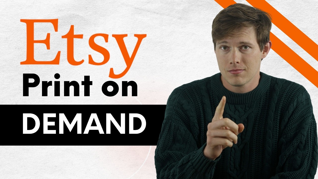 Etsy Print On Demand Tutorial - How To Start In 7 Steps (Hindi)