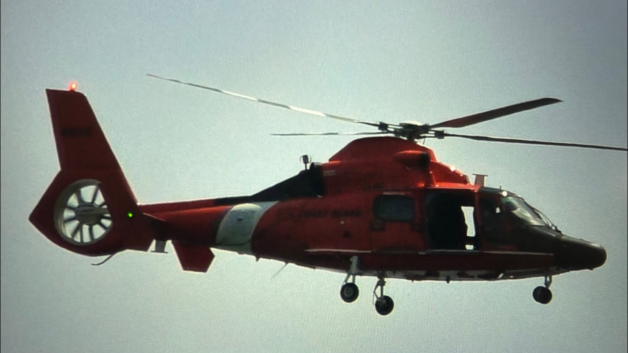 US Coast Guard MH-65 Dolphin Helicopter