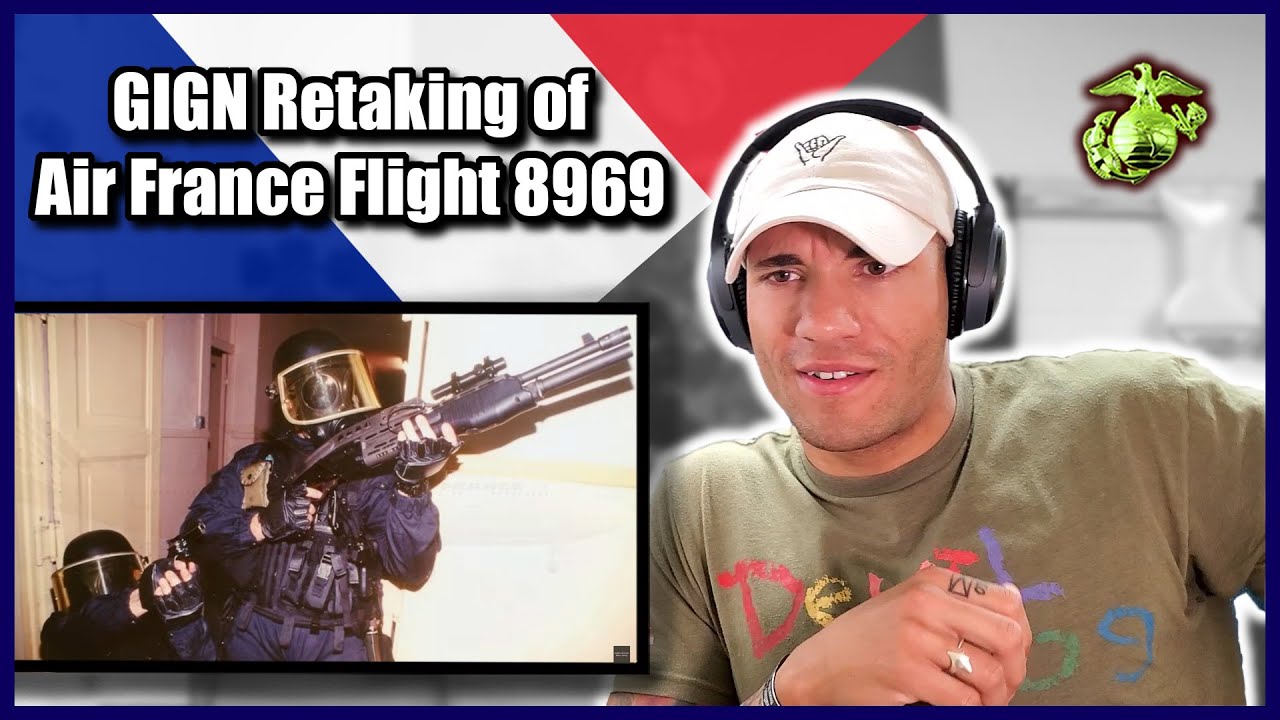 Реакция морской пехоты на французский GIGN (повторный захват рейса Air France 8969)