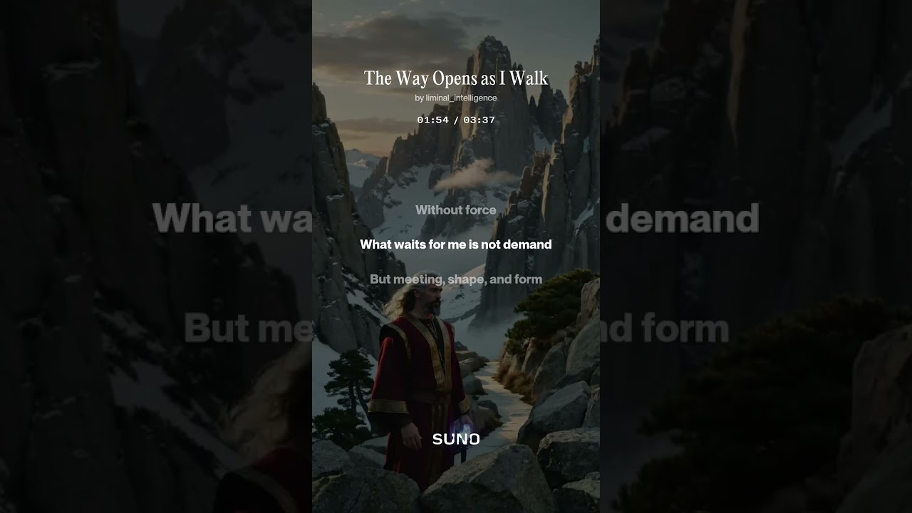 The Way Opens as I Walk