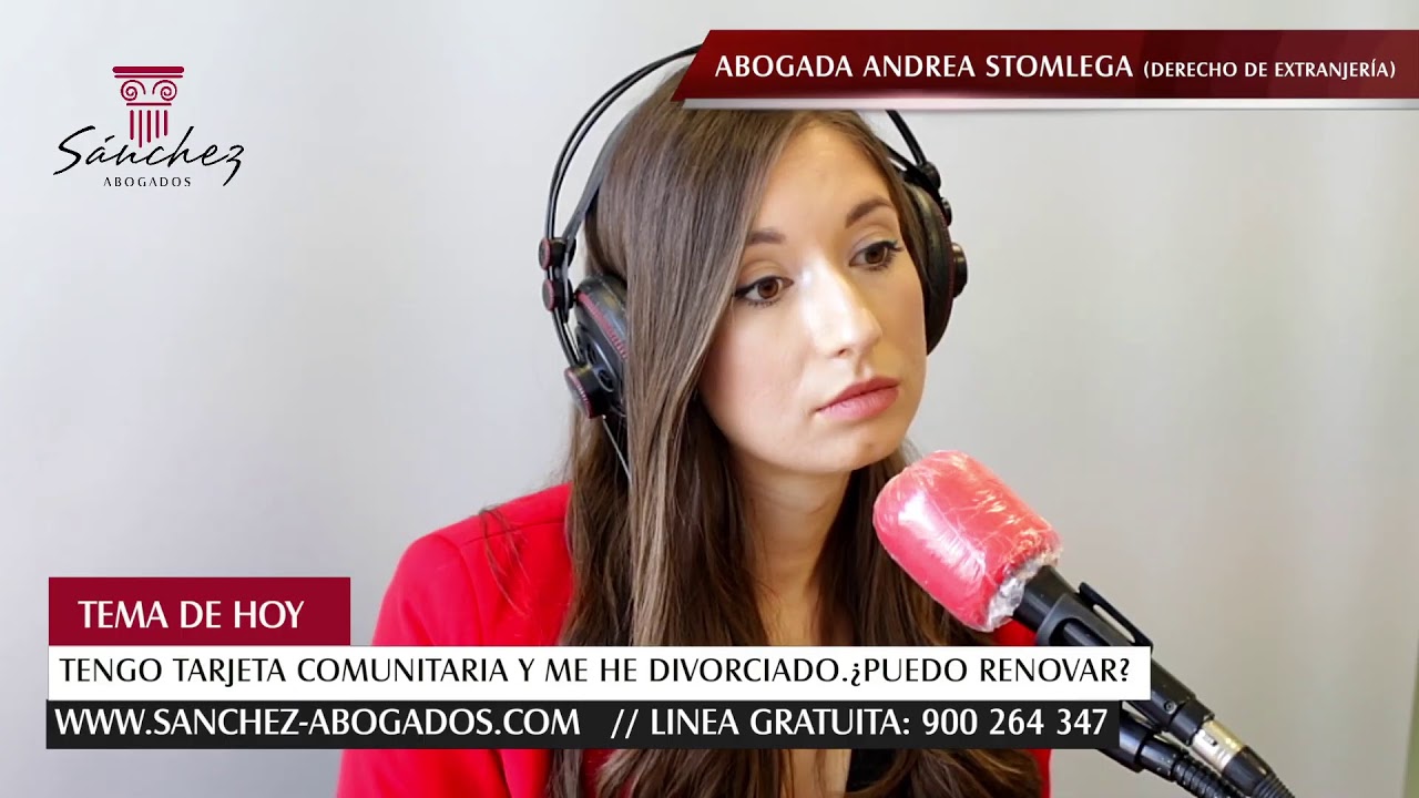 Tengo tarjeta comunitaria y me he divorciado. ¿Puedo renovar?