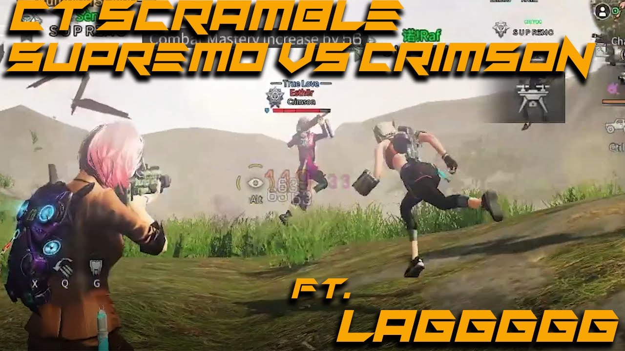 CT SCRAMBLE FEATURING LAG | SUPREMO(Levin) vs CRIMSON(CharlesTown)