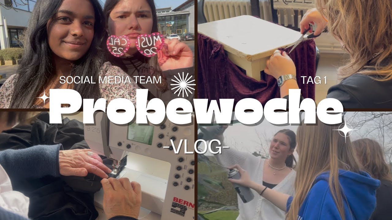 Probewoche Vlog Tag 1💡🎭 | Musical der LFS BK Geldern 2024/25