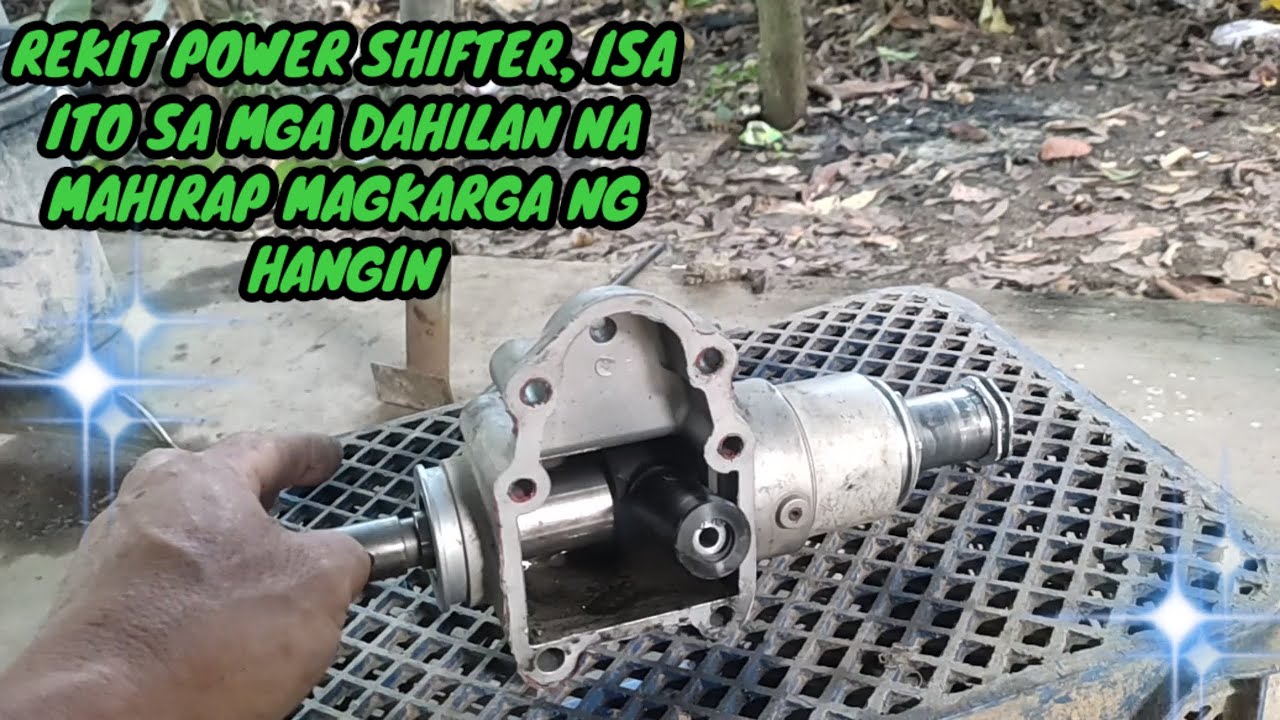 Paano mag Rekit ng Power Shifter sa Isuzu 10PE Dump Truck?