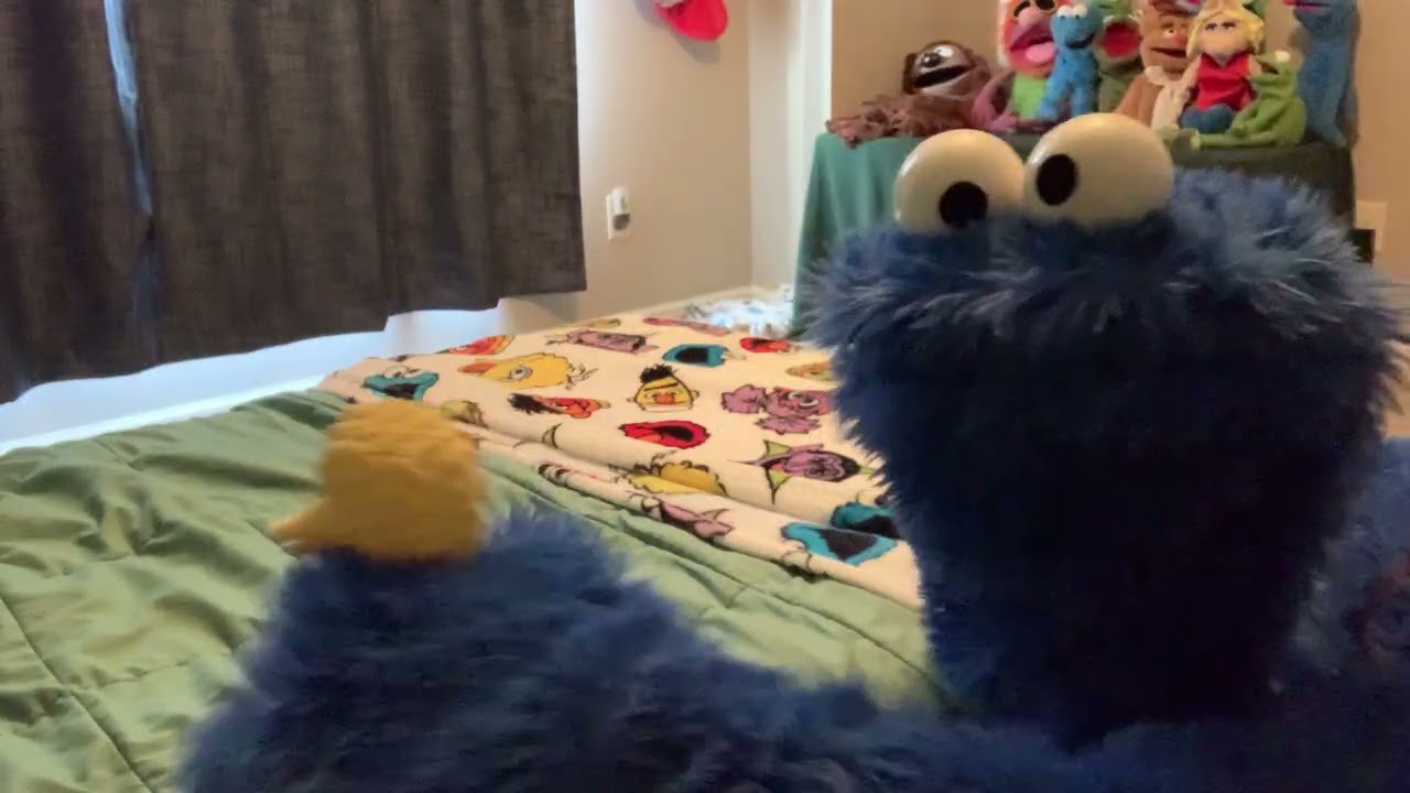 Cookie Monster shows new things