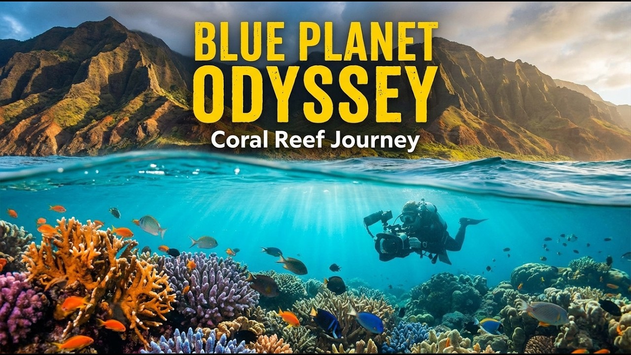 🌊 BLUE PLANET ODYSSEY: Breathtaking 4K Coral Reef Journey | Hope for Our Ocean's Future