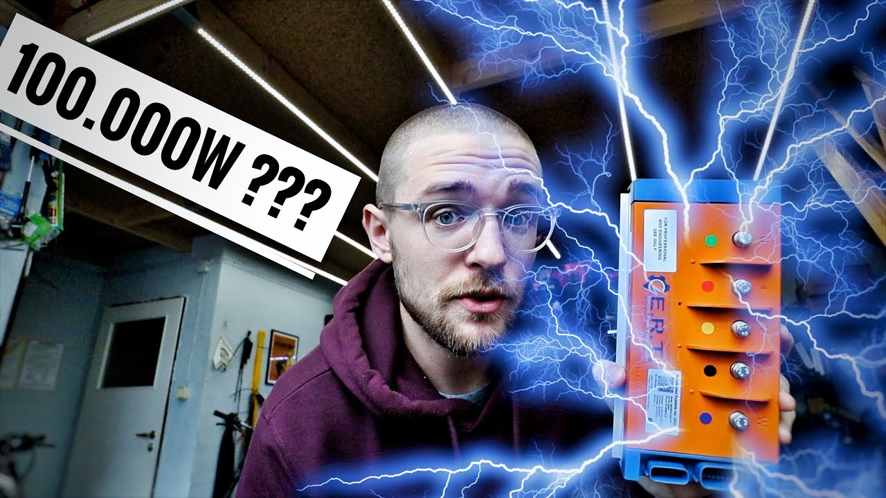 (Napisy PL) The MOST POWERFUL CONTROLLER for your eBike/PEV - ERT ASI BAC 8000 - 730 AMPS ???