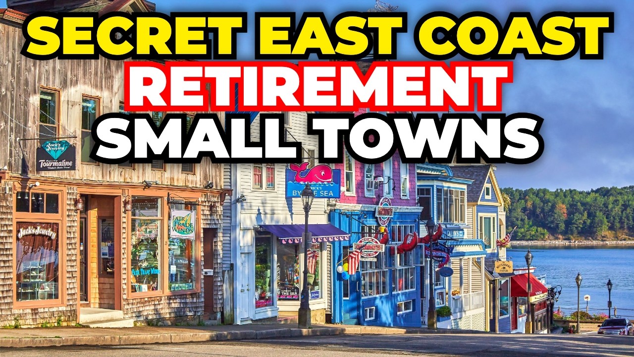 10 Secret East Coast Retirement Towns Nobody Talks About