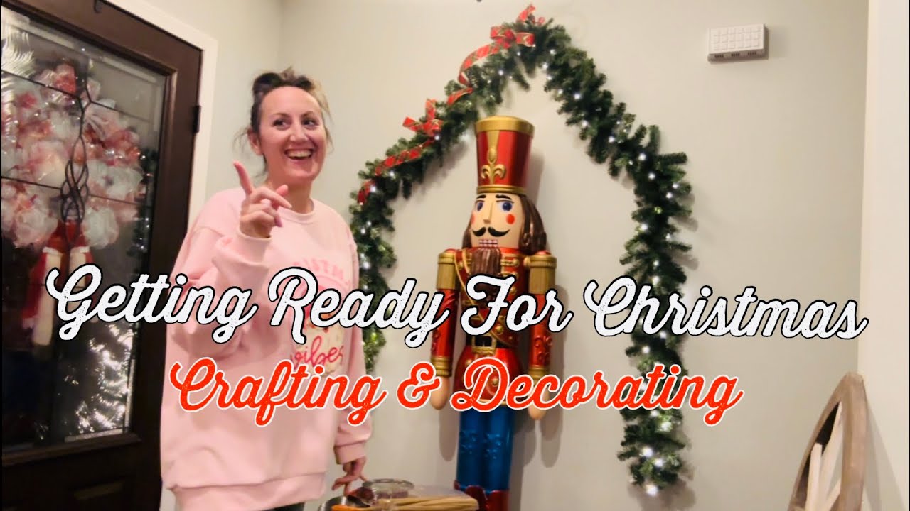 Last Minute Crafting & Decorating With Me ❤️ Did You Hear What He Said?! 😂