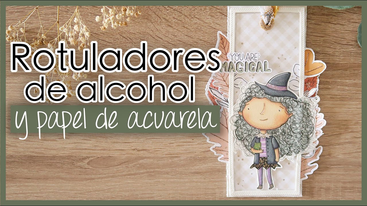 Cómo hacer un MARCAPÁGINAS con material de SCRAPBOOKING. Laura Inguz