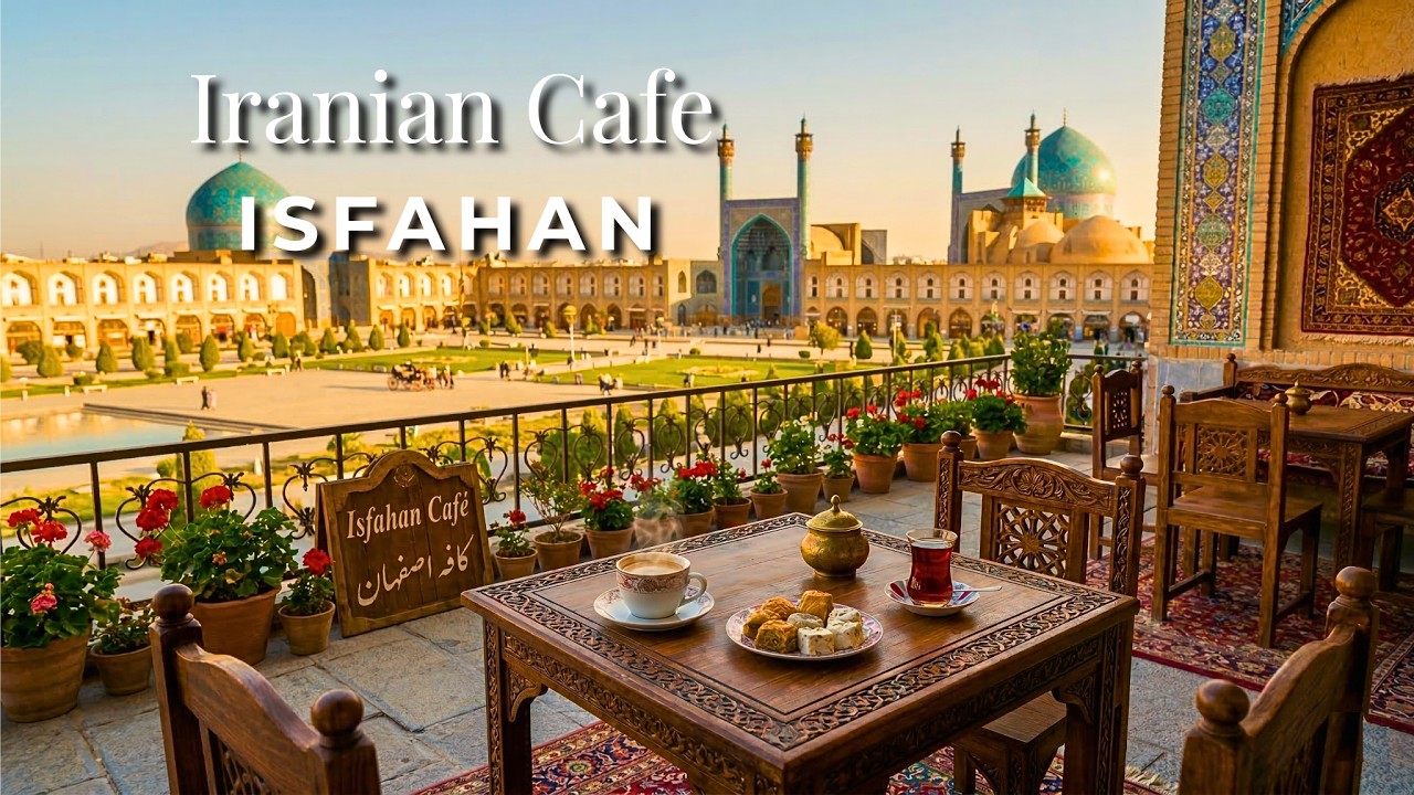 Iranian Cafe – Isfahan ☕ | Relaxing Café Music for Focus & Study (70 min)
