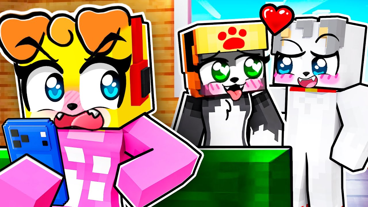 MOCHI SE PONE CELOSA POR 24 HORAS en Minecraft! 😍🔥