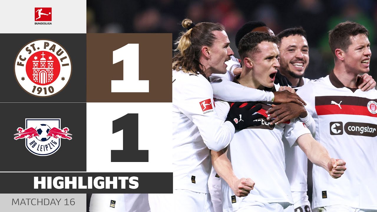 LAST MINUTE Penalty - St. Pauli Celebrate! | ST. PAULI - RB LEIPZIG | Matchday 16 &ndash; Bundesliga 25/26