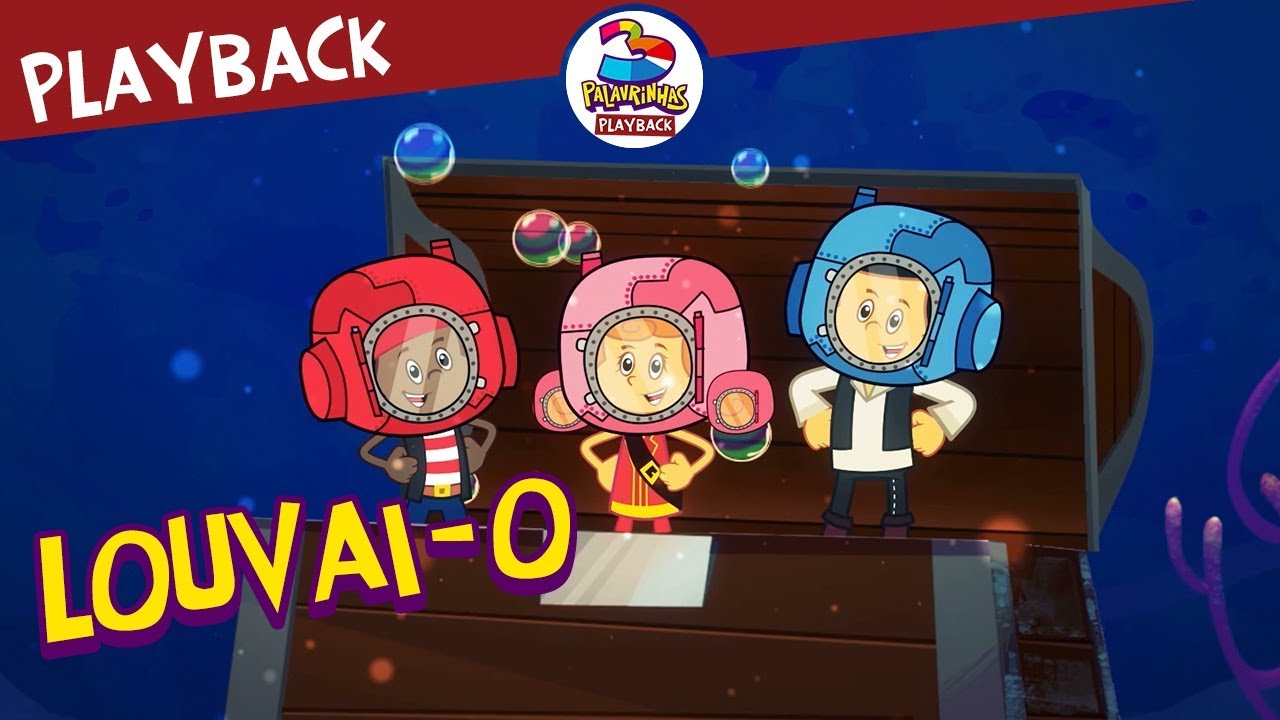 Louvai-O - 3 Palavrinhas - Playback Volume 5