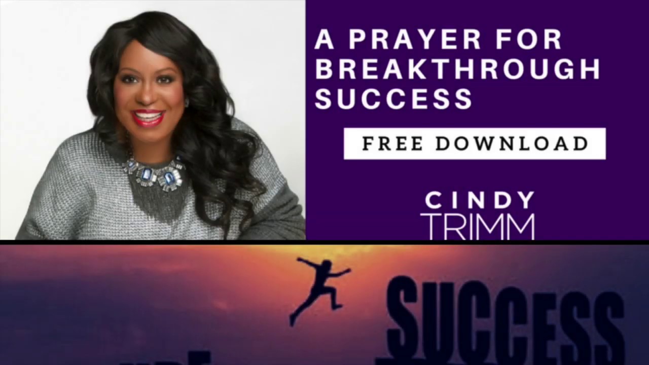 A Prayer for Breakthrough Success