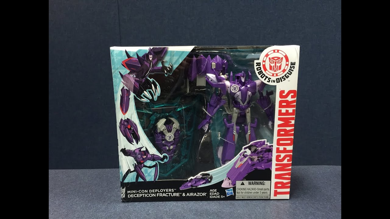 Transformers: Robots in Disguise -  Minicon Deployer FRACTURE w/ AIRAZOR