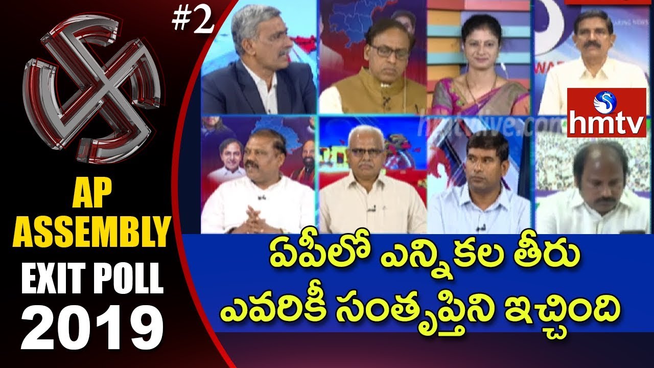 Debate on Exit Poll Results 2019 India #2 | hmtv