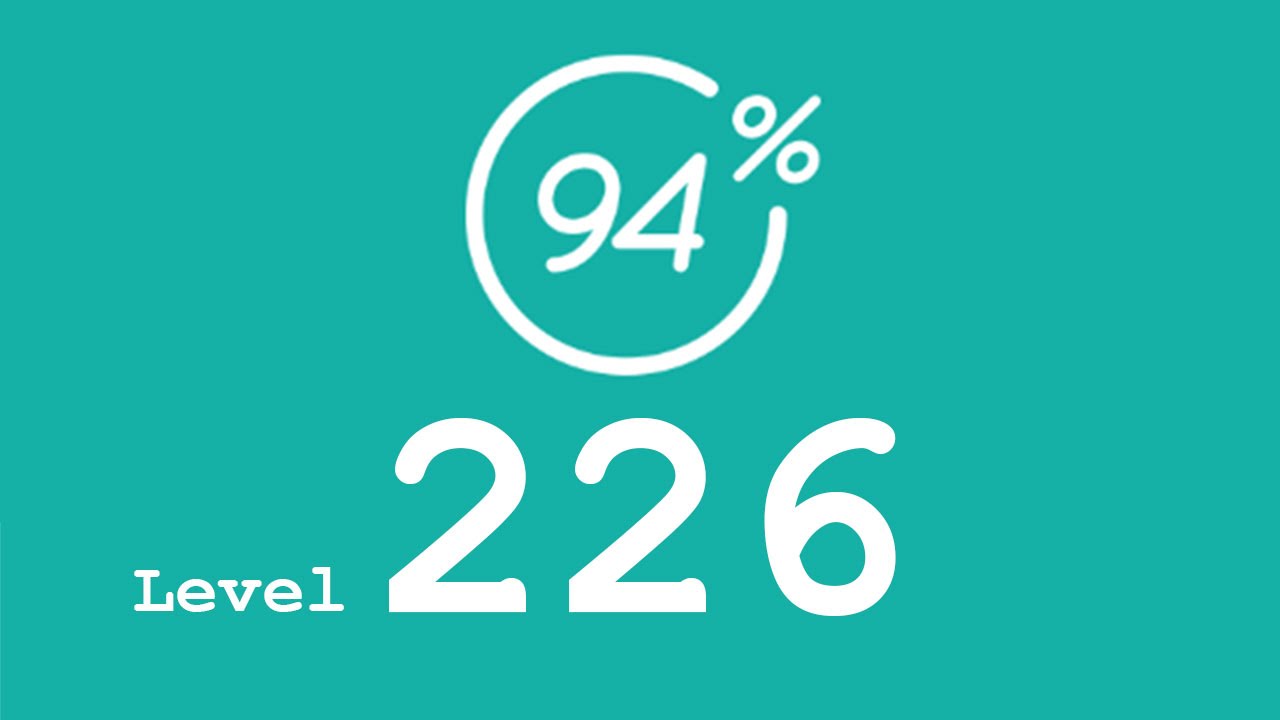 94 Prozent (94%) - Level 226 - Berühmte Schriftsteller - Lösung