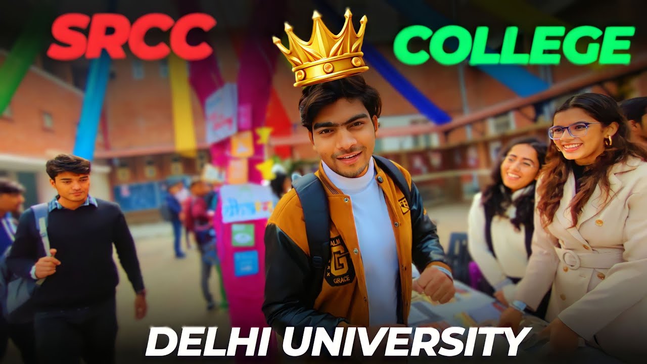 SRCC Campus Tour 🏫 | Shri Ram College of Commerce 📚 | Brain Teaser Vlog | With CUET Score | #vlogs