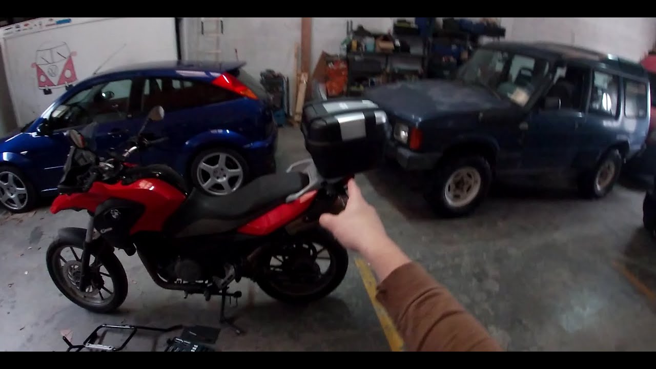 Tensar y Engrasar Cadena de BMW G650 GS