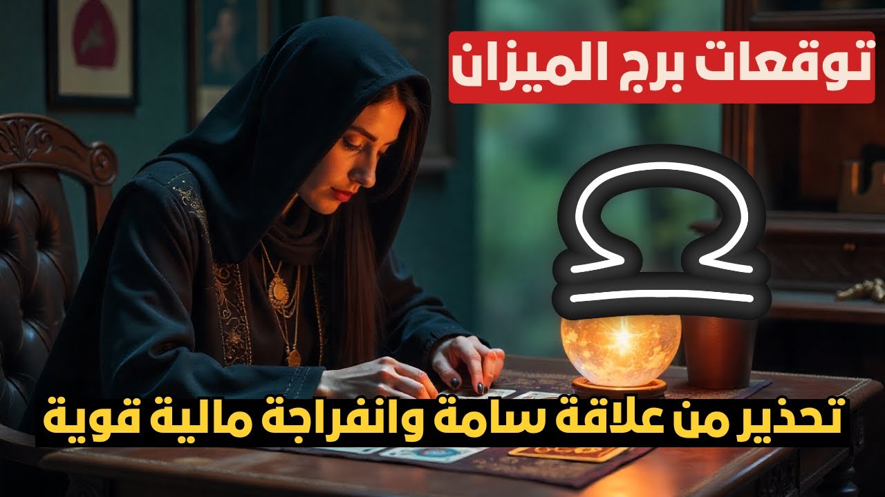 توقعات برج الميزان ⚖️ تحذير من تلاعب عاطفي 💔 ومفاجأة من شخص بعيد 💌 ومال قادم لك بقوة 💰