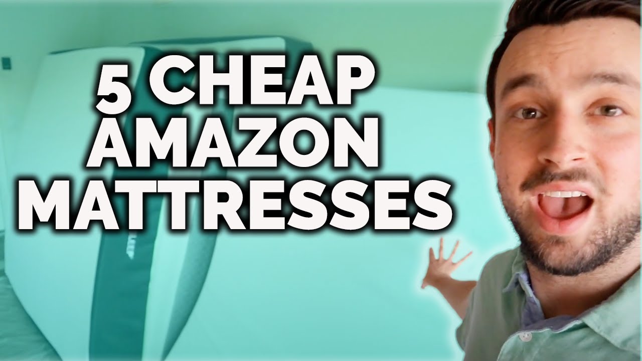 5 Amazon Mattresses Reviewed! - Can CHEAP BE GOOD?