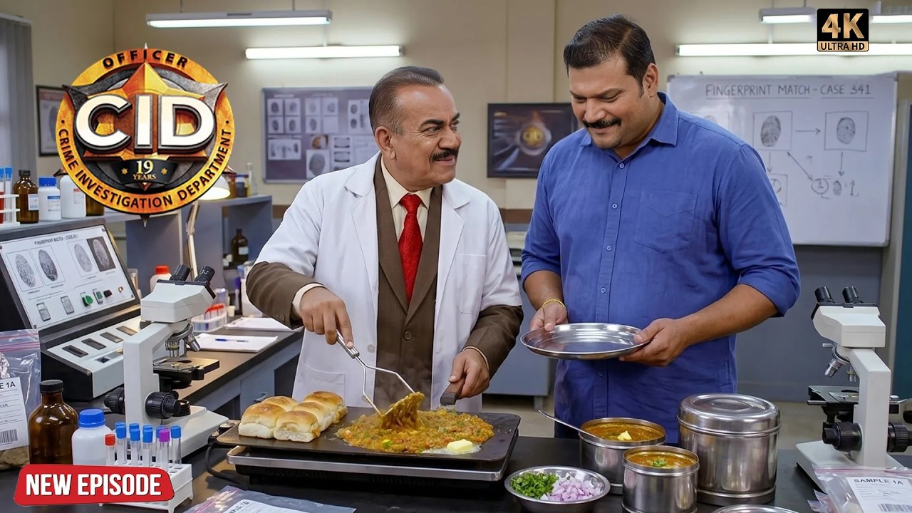 ফরেনসিক ল্যাবে, সালুনখে দিয়ার জন্য পাভ ভাজি তৈরি করেন | Best Of CID | New Episode 2026