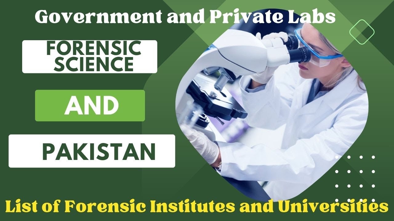 Forensic science and Pakistan| Currrent development of Forensic Science in Pakistan| Usman Basra