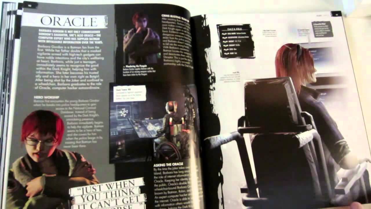 Batman Arkham Universe: The Ultimate Visual Guide Flip Through