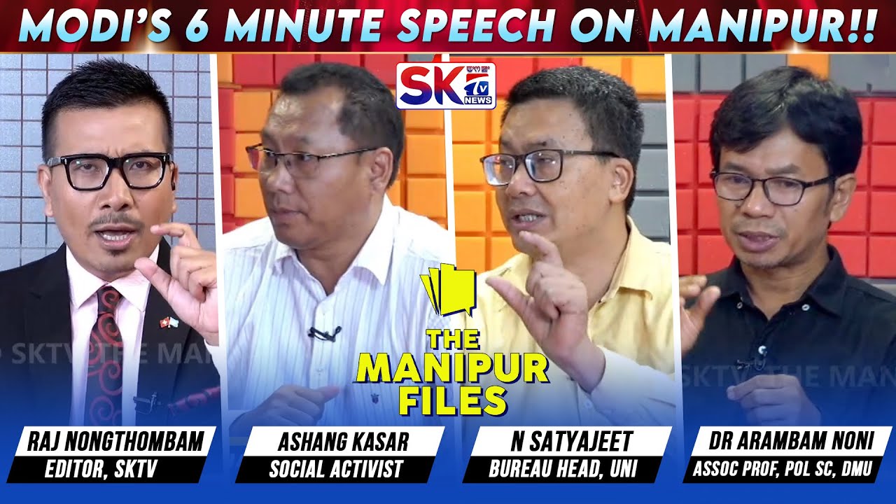 ''MODI’S 6 MINUTE SPEECH ON MANIPUR!!